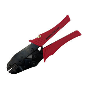 Ratcheting CRIMPER Hand Crimp Tool Flat Cable Crimpping Plier